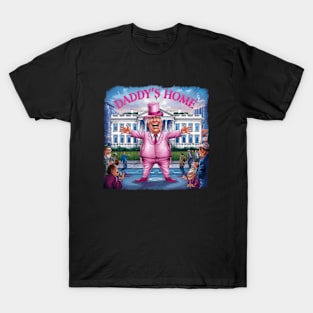 Trump Pink Daddys Home 2024 T-Shirt